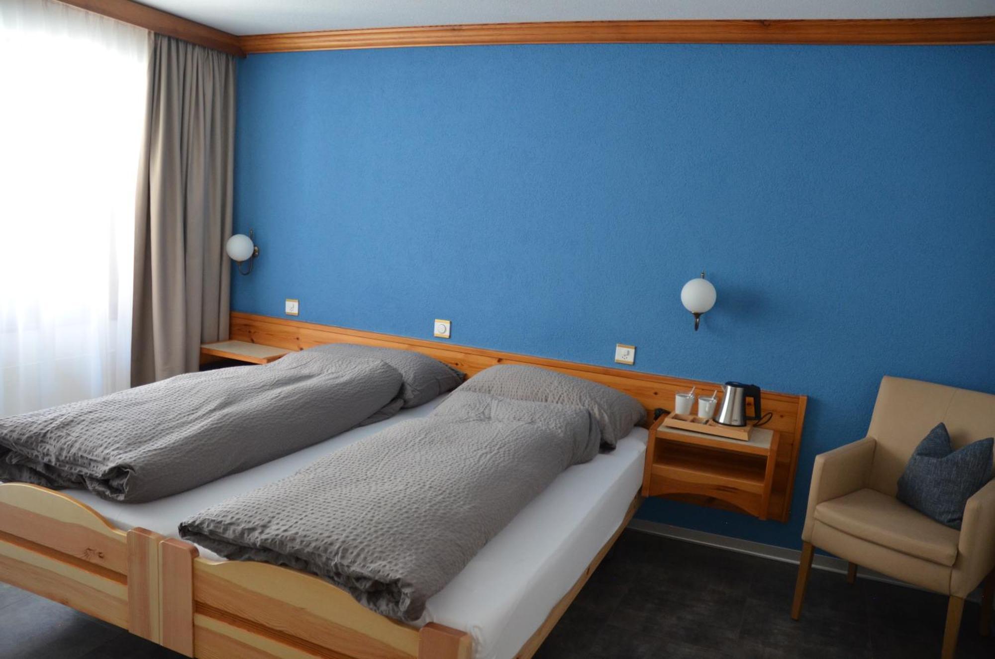 Ski-In/Ski-Out Hotel Sport Saas-Almagell Rom bilde